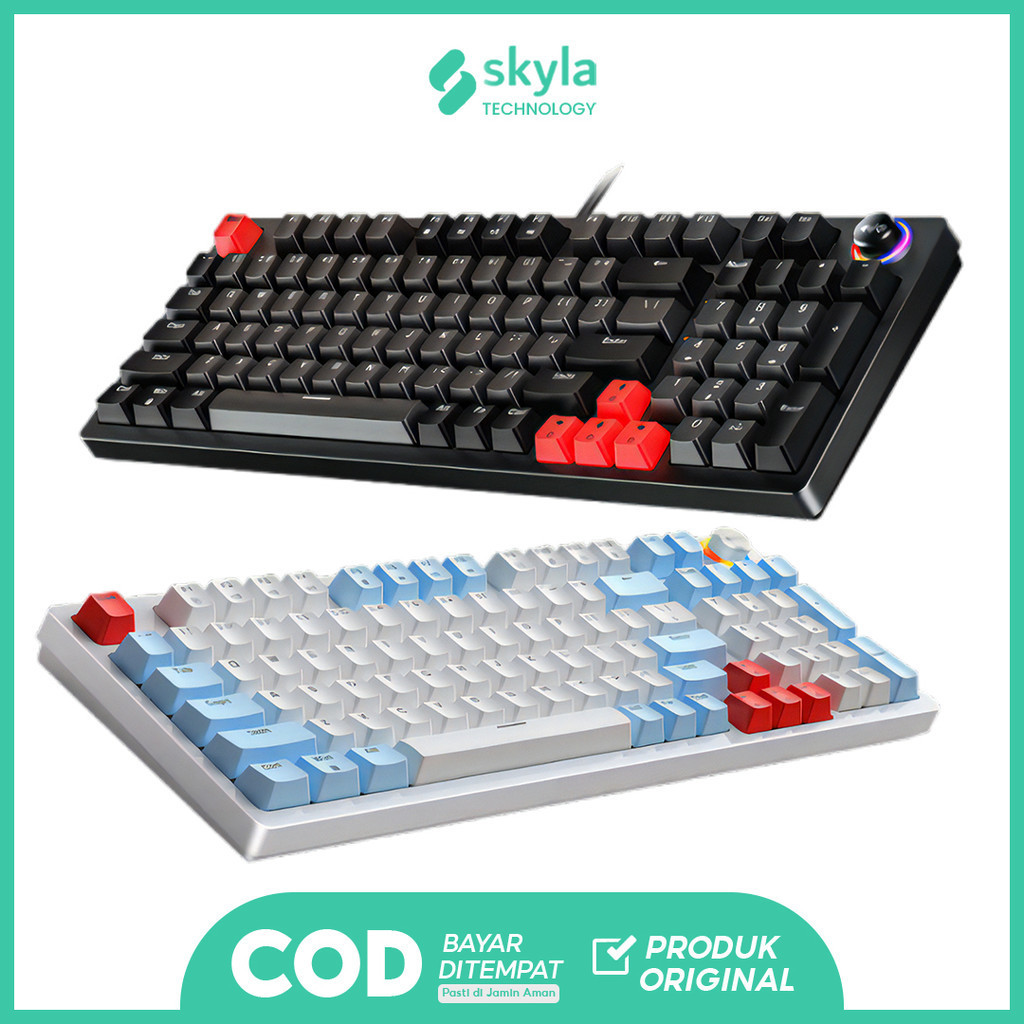 Jual Keyboard Wired Gaming Mechanical K-700 With RGB Backlight and ...