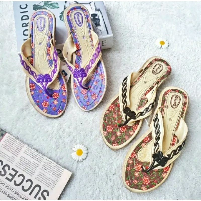 Jual Sandal Jepit Dewasa Sandal Jepit Motif Batik Dewasa Size 36 40 Shopee Indonesia 3114