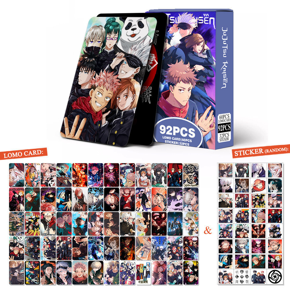 Jual [92Pcs] Pack Photocard Jujutsu No Kaisen Lomo Card Photo Card Kpop ...