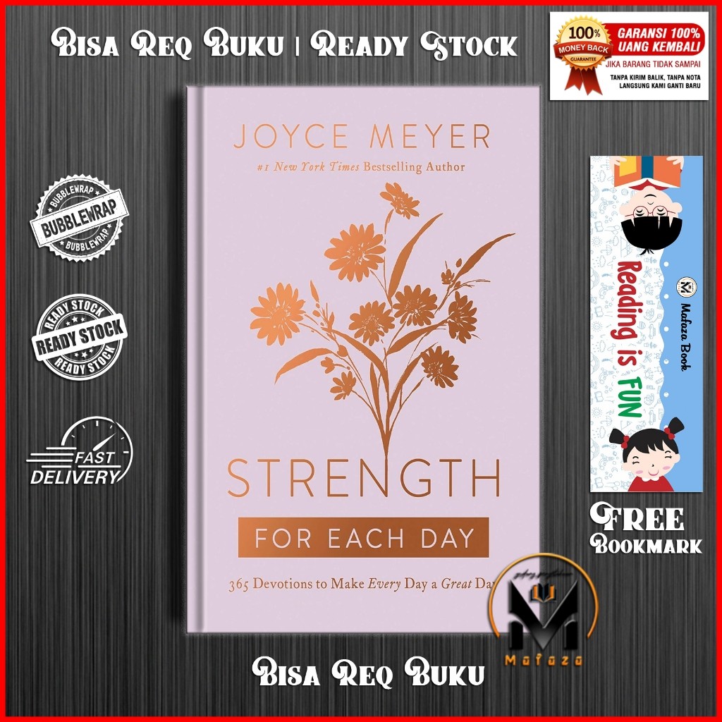 Jual Strength for Each Day by Joyce Meyer (English) | Shopee Indonesia