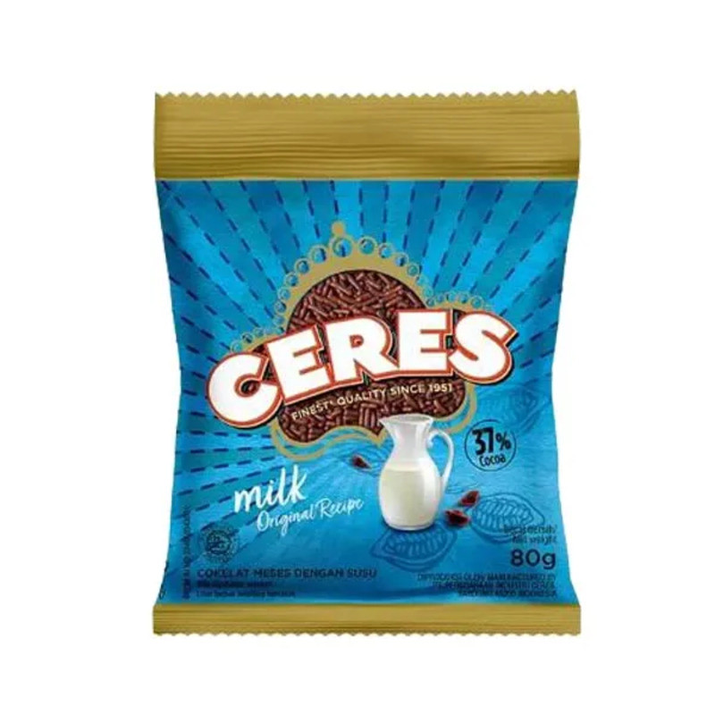 Jual CERES Hagelslag Cokelat Meises Milk 80 g | Shopee Indonesia
