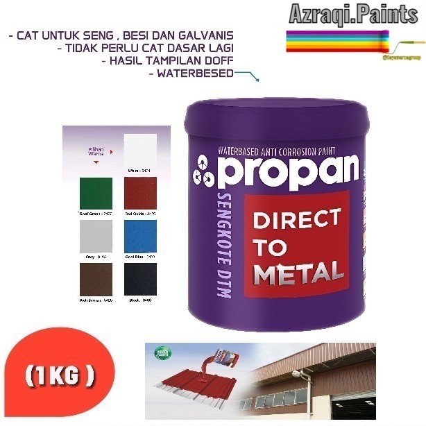 Jual Propan Sengkote Sk 950 Wb 1 Kg Cat Seng Dan Galvanis Anti Karat Waterbased Shopee 8739