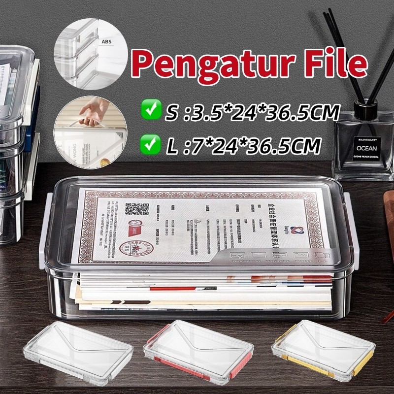 Jual Storage Box Multi-fungsi Map Polos Anti Air Debu Kotak ID ...