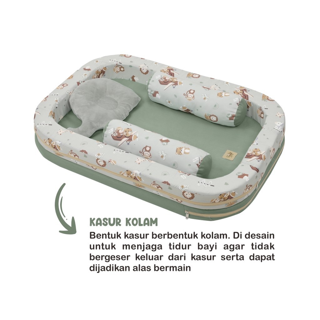 Jual Baby Joy Kasur Bayi Kolam Kelambu Jungle Joy Series Shopee Indonesia