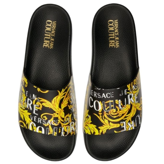 Slide Sandal Versace Jeans Couture Slippers Versace Jeans Couture