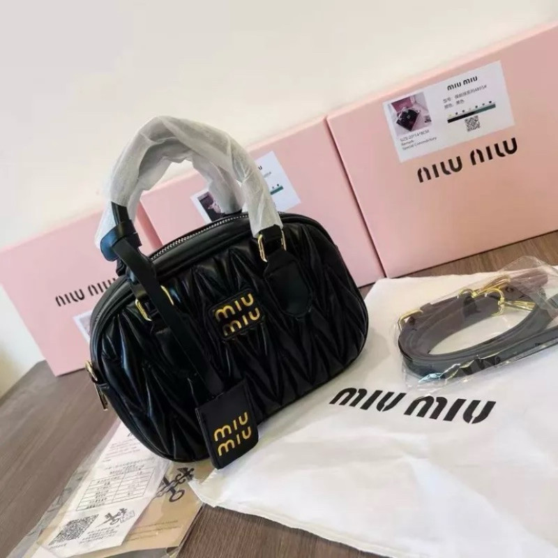 Jual MUI MUI Bowler Matelasse Bag (Free Box + Dustbag + Invoice ...