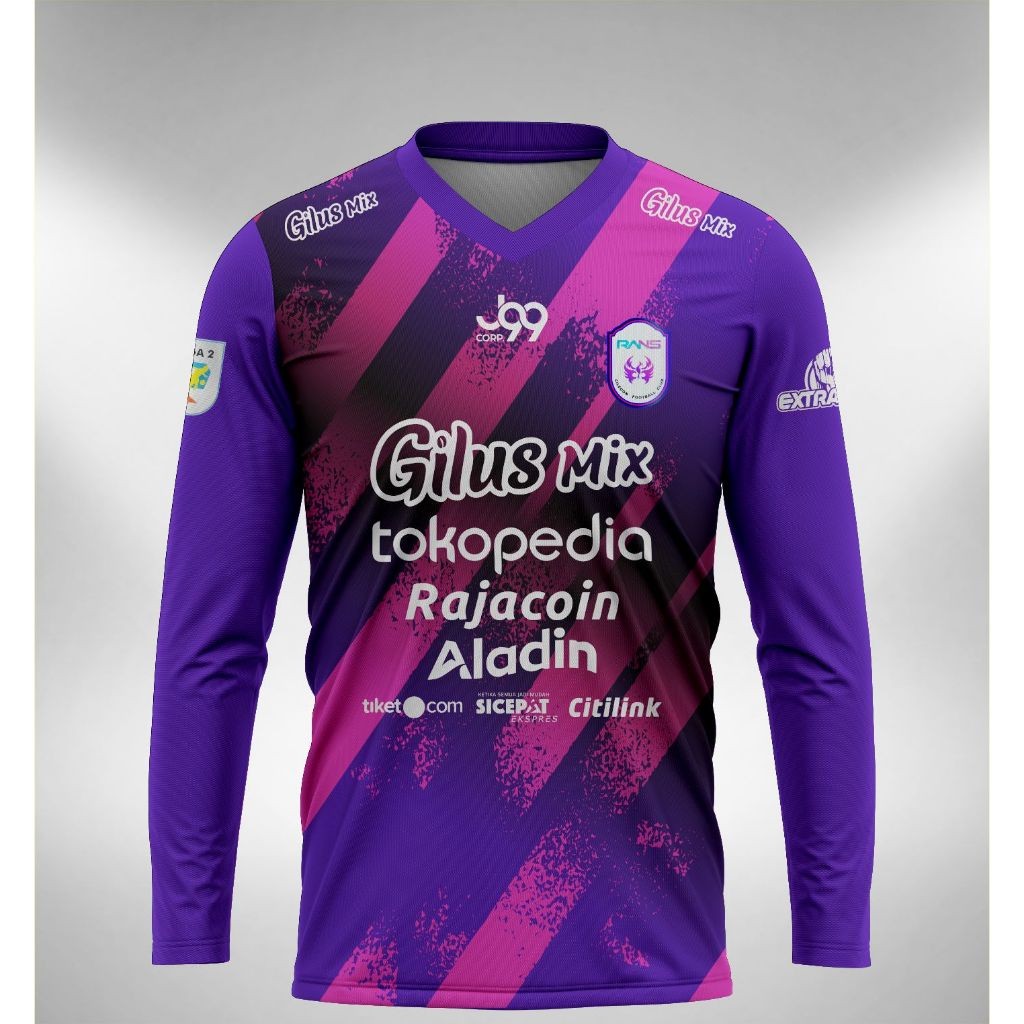 Jual Jersey Rans Cilegon FC Home 2021 Lengan Panjang | Shopee Indonesia