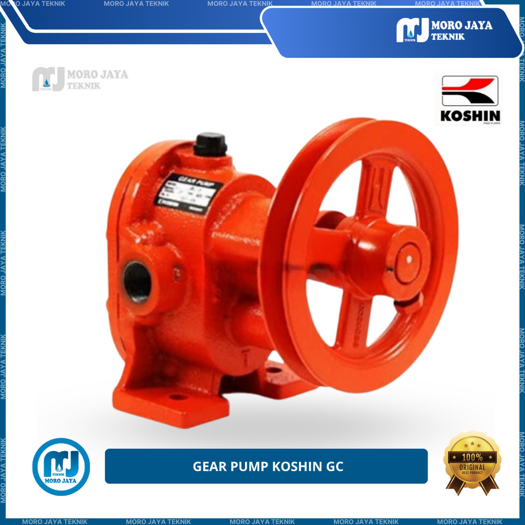Jual Pompa Cairan Kental Oli Minyak Gear Pump Koshin GC25 Pompa