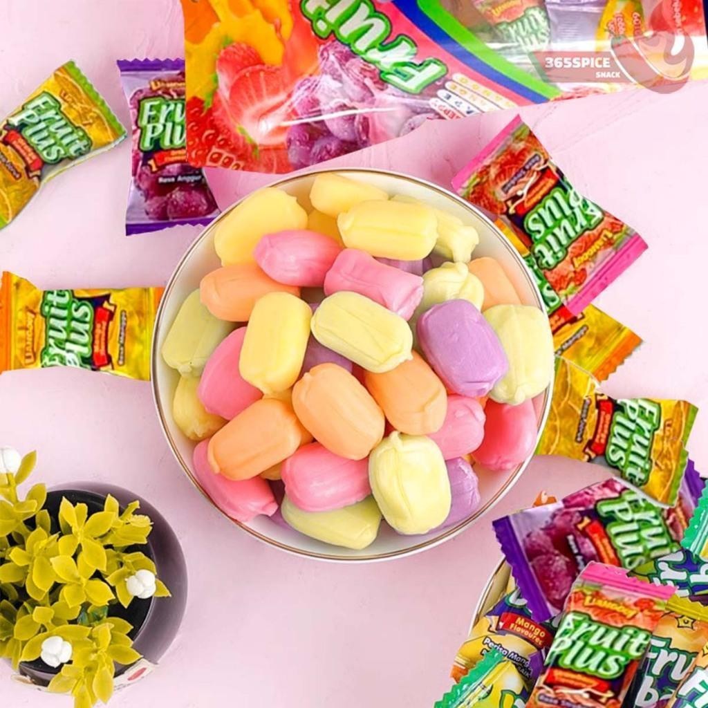 Jual [HALAL] Bundle 3in1 All Mix Fruits Candy | Permen Buah | Permen ...