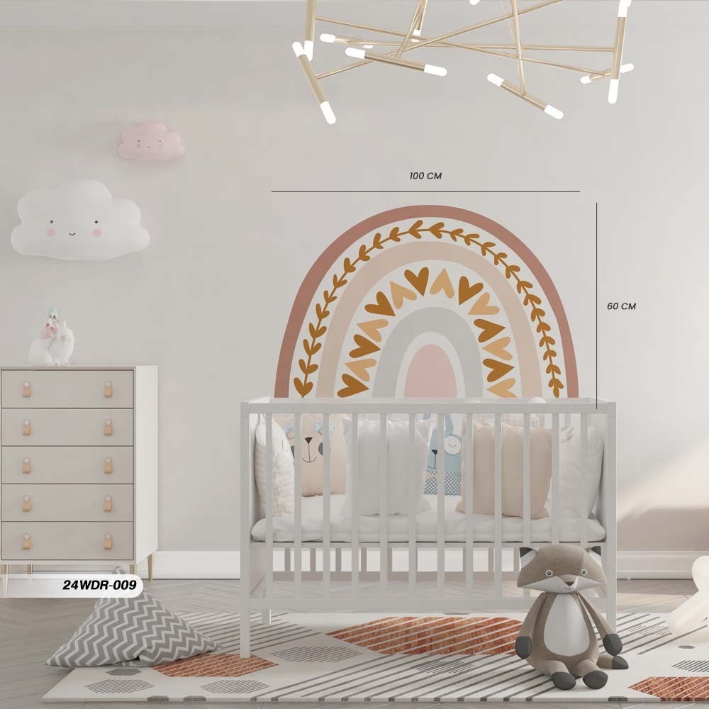 Jual Stiker Dinding Wall Decal - Stiker Dinding Gambar Rainbow Pelangi ...
