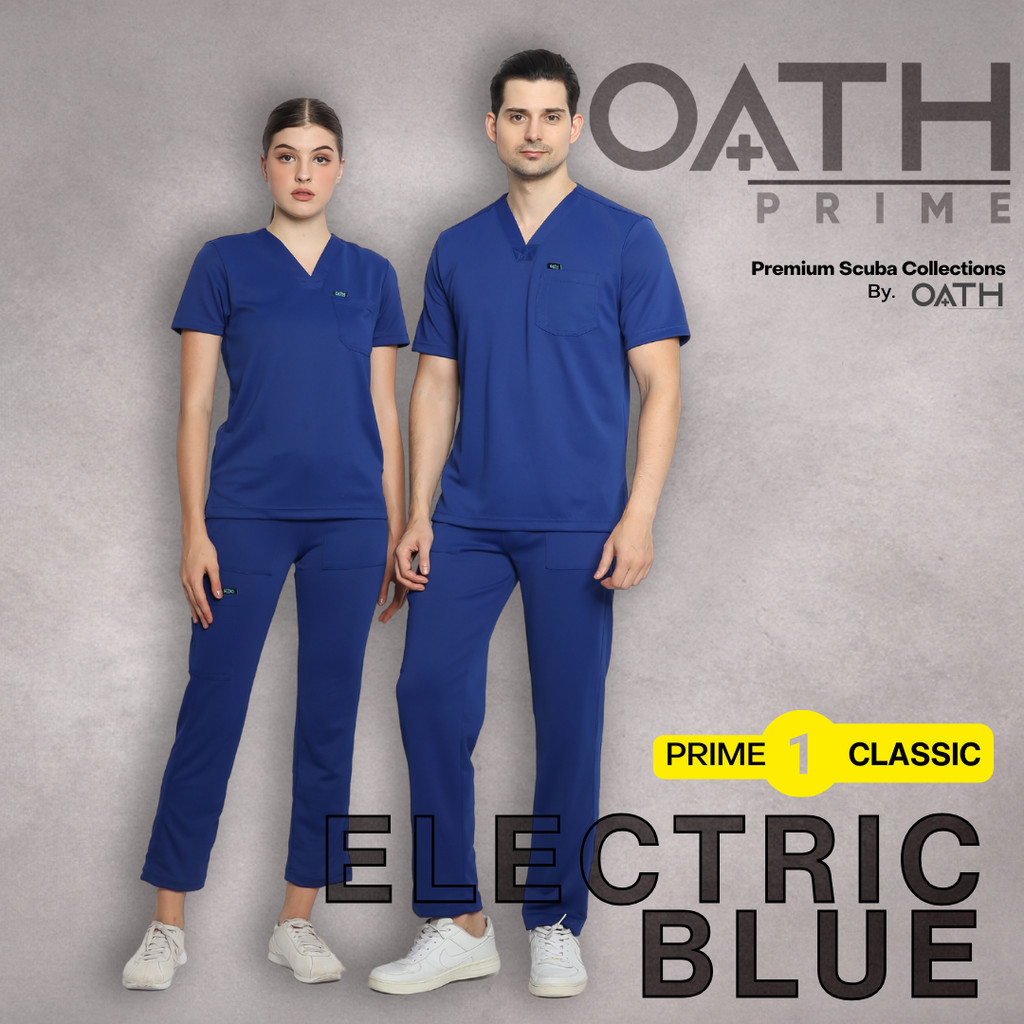 Jual Baju Jaga - OATH PRIME - Classic Collections - Electric Blue ...
