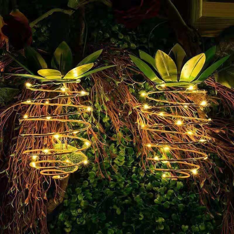 Jual Lampu Taman Tenaga Surya Lampu Rumput Tenaga Surya LED Solar Nanas ...