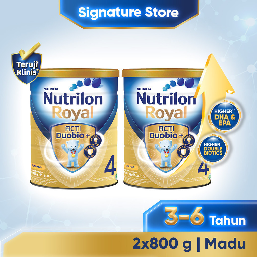 Jual Nutrilon Royal 4 Madu Susu Pertumbuhan Bubuk 800 Gr X 2 Shopee Indonesia