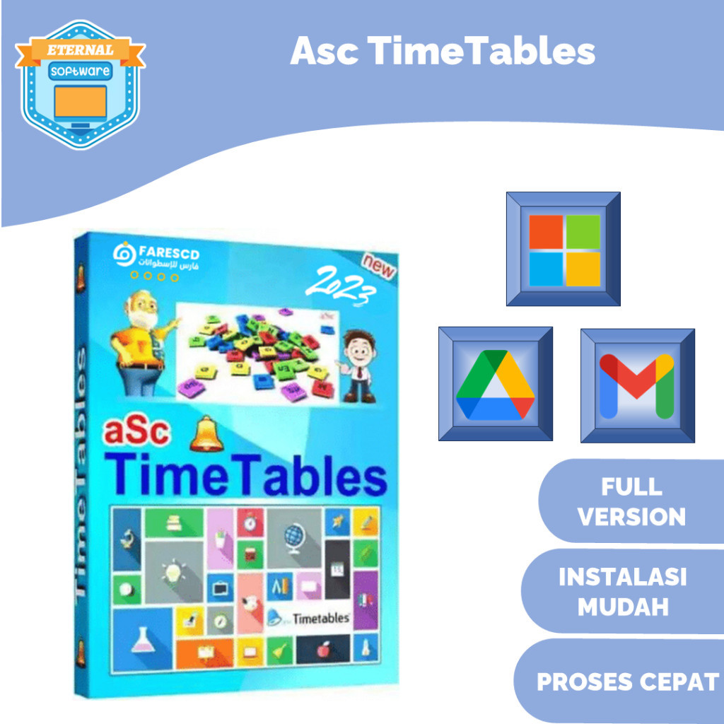 Jual ASC Timetables 2024 Full Version lisensi original Lifetime No ...