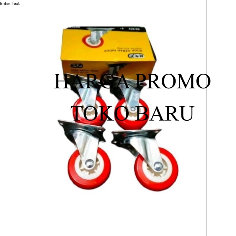Jual EJ Roda Warna Merah Hidup 2