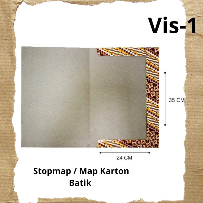 Jual Vis-1 Stopmap / Map Batik Exclusive | Shopee Indonesia