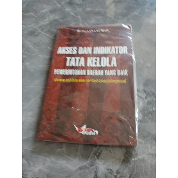 Tampilan dashboard indikator tata kelola pemerintahan daerah