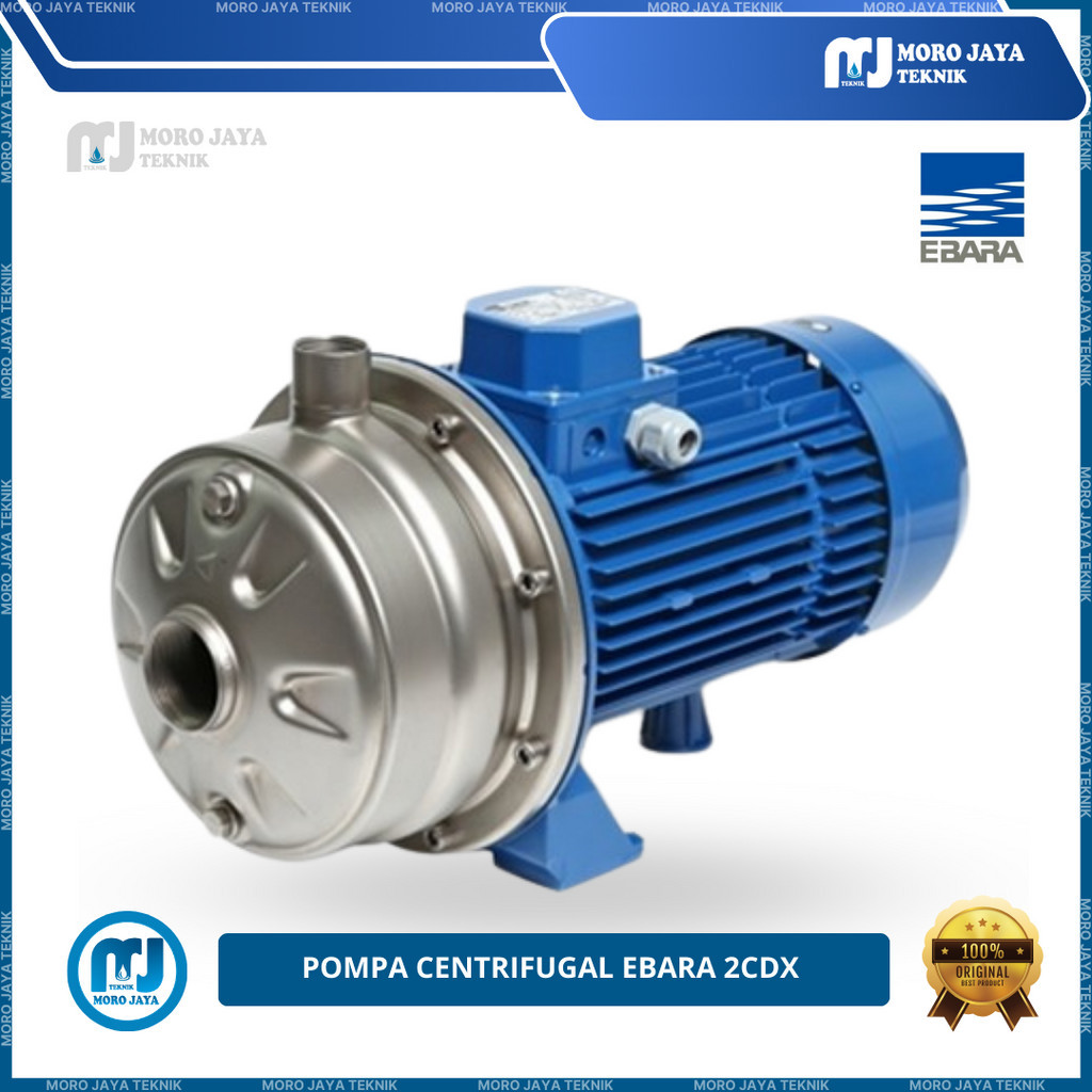 Jual Pompa Centrifugal Ebara 2CDX 200/30 3Hp/2,2kW | Shopee Indonesia