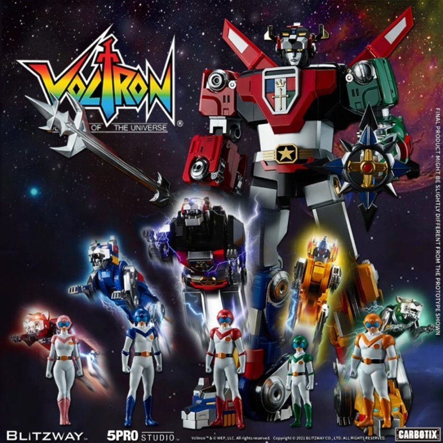 Jual Blitzway & 5PRO Studio - Carbotix VOLTRON Defender Of The Universe ...