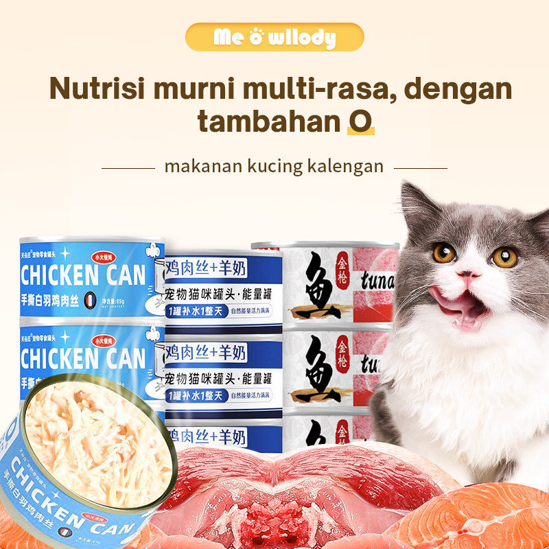 Jual Cat Food Basah Wet Food Salmon Makanan Kucing KALENG Makanan ...