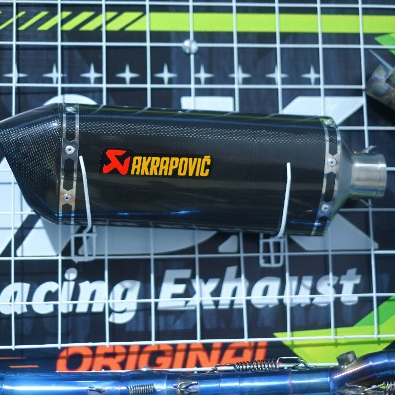Jual KNALPOT OROGINAL AJK KEVLAR KARBON UNTUK MOTOR NINJA ZX25RR ZX25R ...