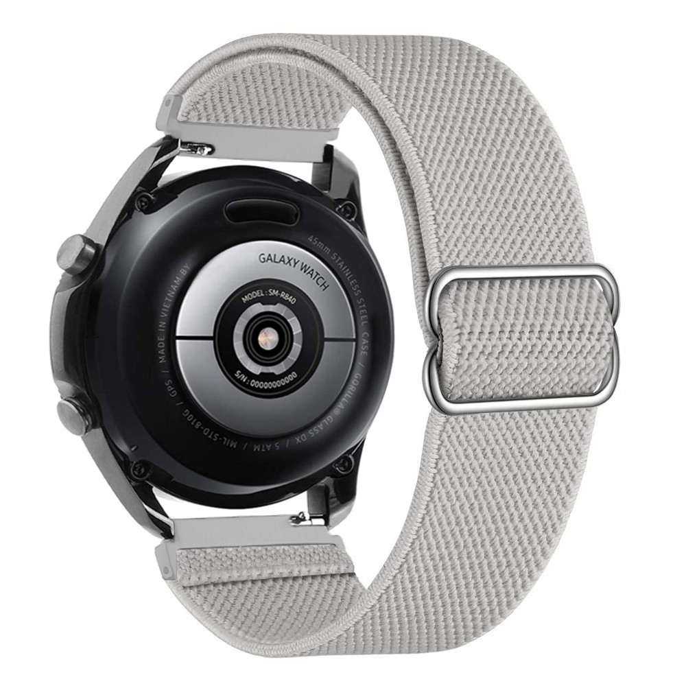 20mm/22mm Nylon Strap for Samsung Galaxy Watch FE 40mm 44mm/Classic  42mm 46mm/Active 2/Gear S3,Tali Jam Tangan Smartwatch Quick Release