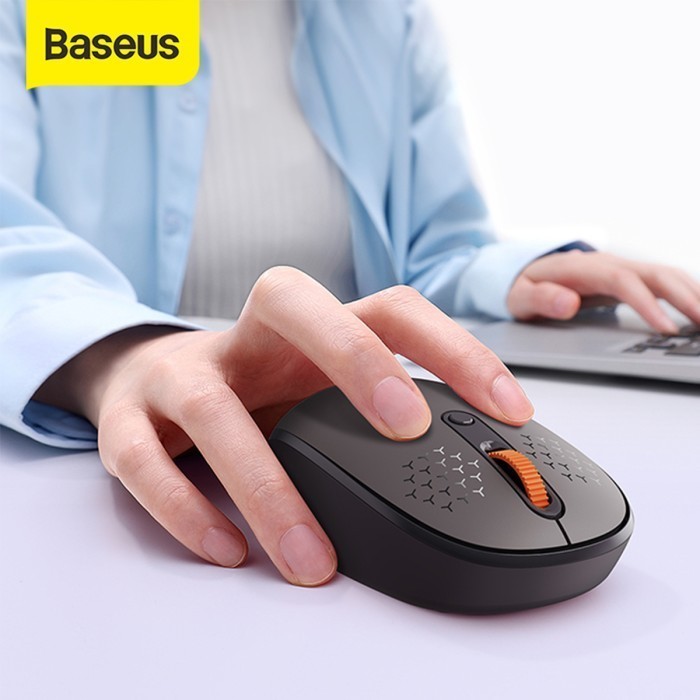 Jual BASEUS Mouse Wireless Silent Mouse F01A DPI USB 2.4G asesoris ...