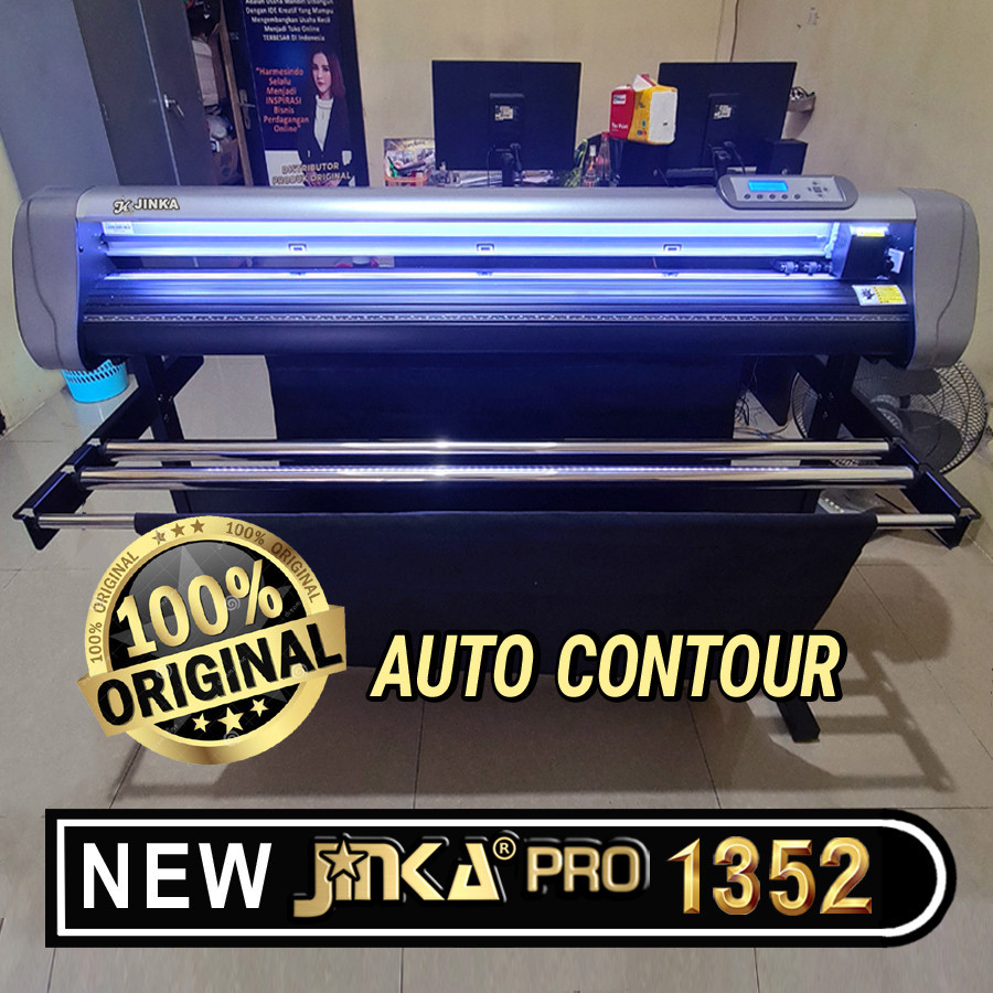 Jual Mesin Cutting Sticker JINKA PRO 1352 Auto Contour / Printer Cetak ...