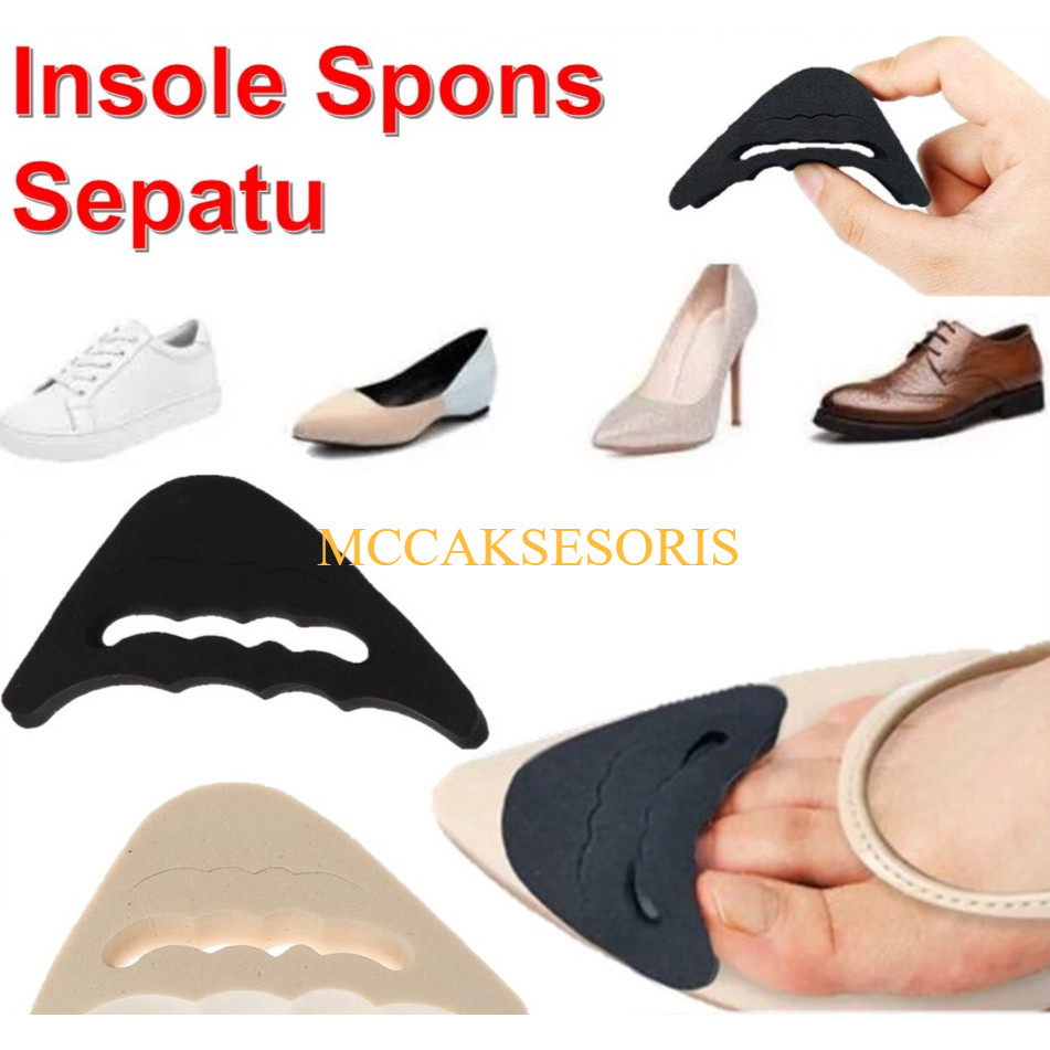 Jual MCC Busa Spons Insole Sol Alas Sepatu Kebesaran Bantalan Sepatu ...