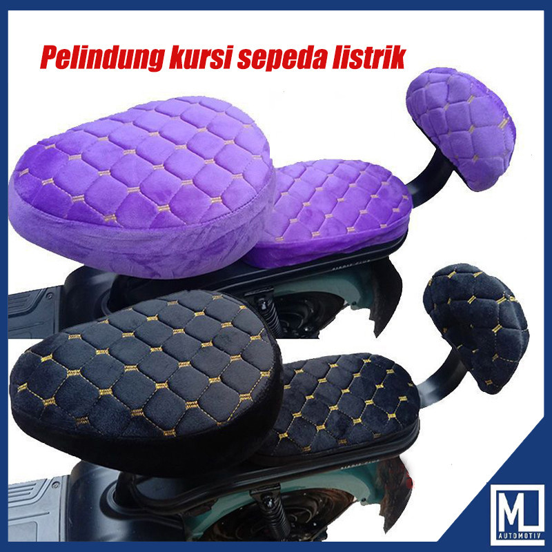 Jual Cover Sarung Jok Sepeda Listrik Universal Pelindung Jok Sadel