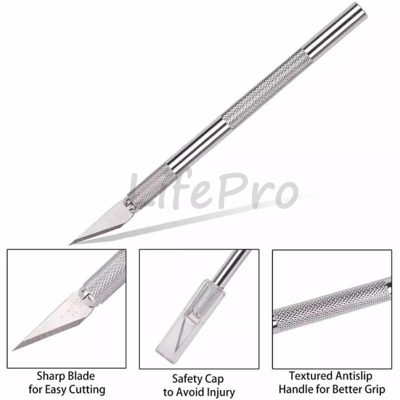 Jual Pisau Ukir Seni Cutter / Pisau Seni / Ukir / Pen-Type Precision ...