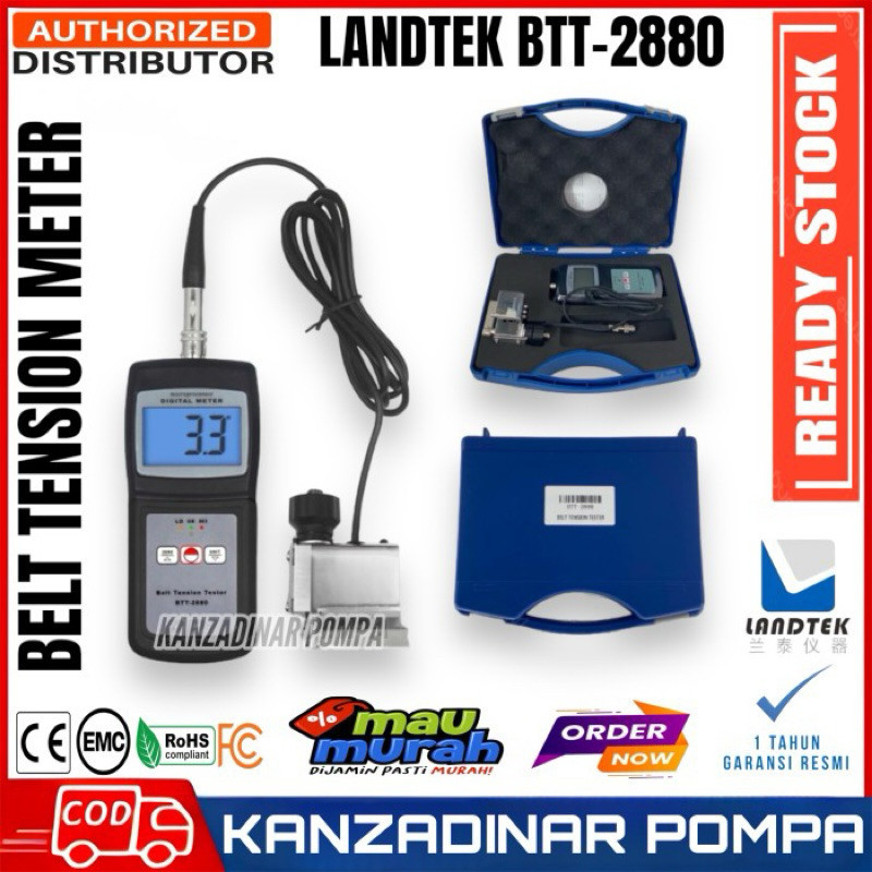 Jual Belt Tention Tester BTT-2880 | Belt Tension Meter Landtek BTT-2880 ...