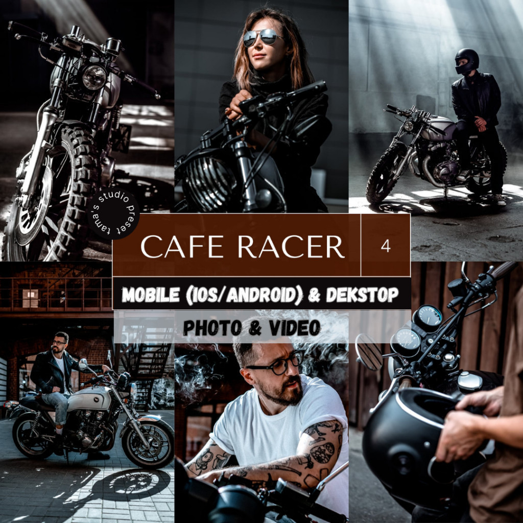 Jual Cafe Racer 4 Preset Lightroom & Luts Video Filter Mobile (IOS ...