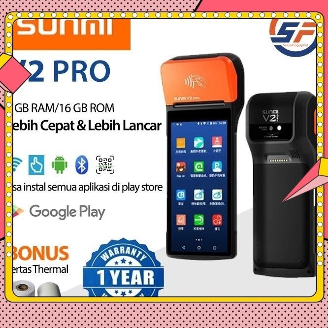 Jual Mesin Kasir Sunmi Pos V Series V1s V2 V2 Pro V2s V2s Plus Shopee Indonesia 2394