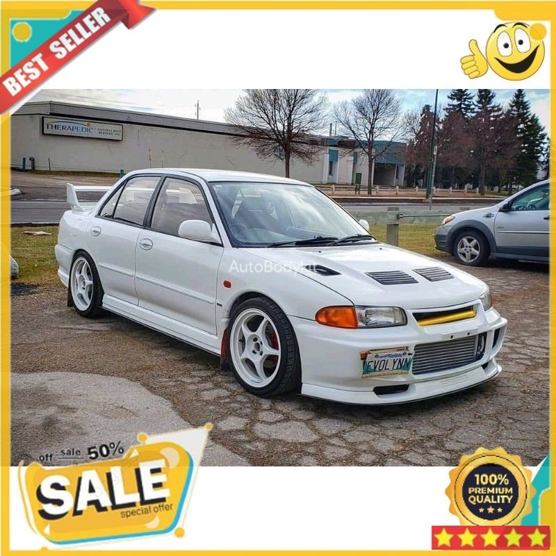Jual Bemper Bodykit Kap Mobil Mitsubishi Evo 3 Body Kit Bodikit Gradee