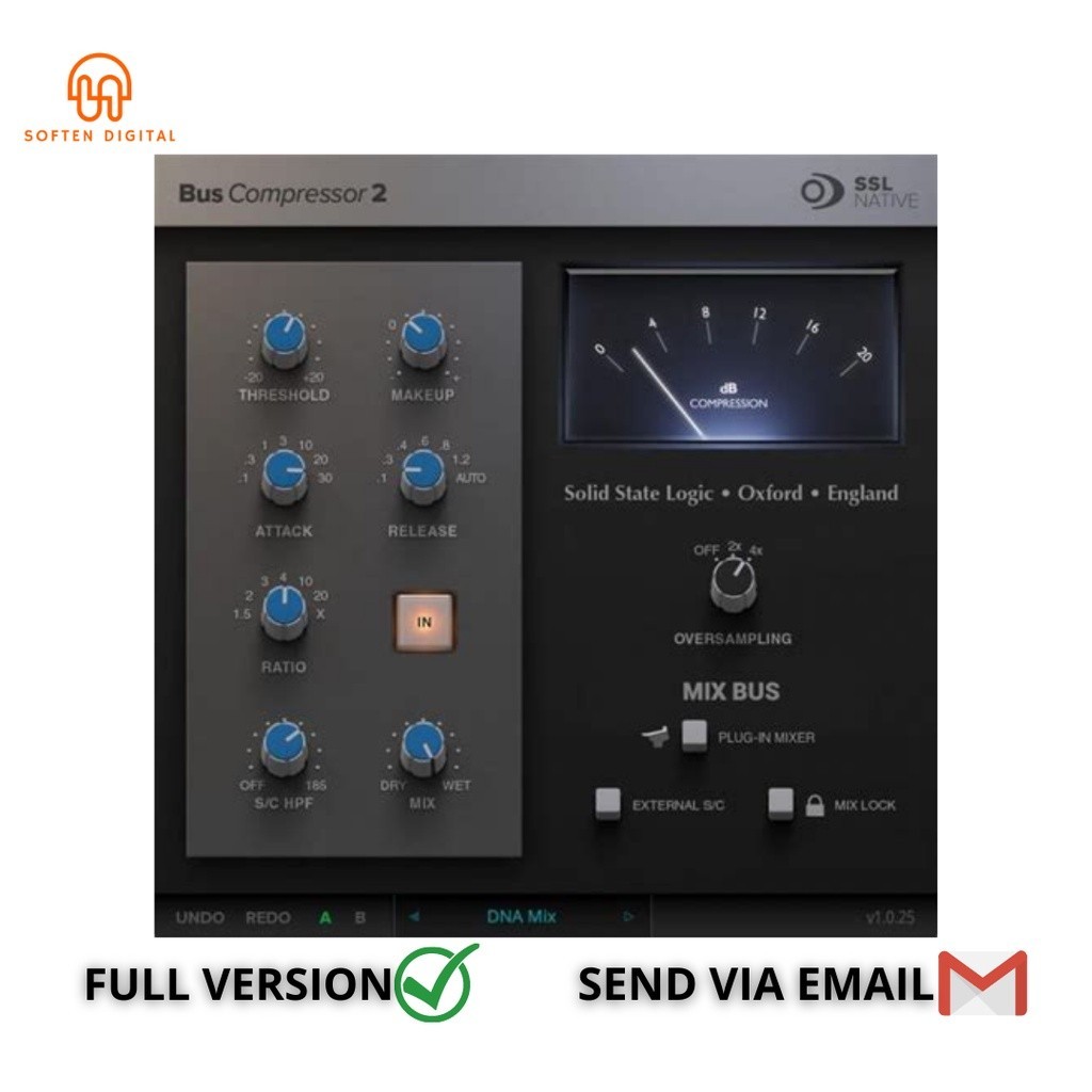 Jual Solid State Logic Ssl Native Buscomp 2 V1 Vst Plugin The Legendary