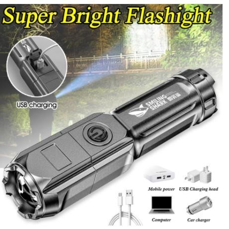 Jual SENTER MEMANCING Pancing Senter USB Hiu Murah PREMIUM LED Bisa ...