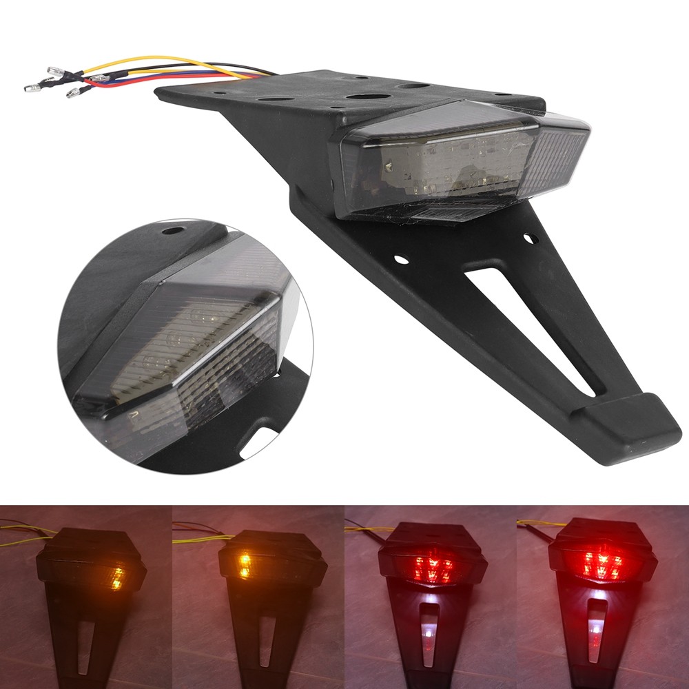 C.M.T Racing Motorcycle Dirt Bike Rear universal RED LED tail light Ex