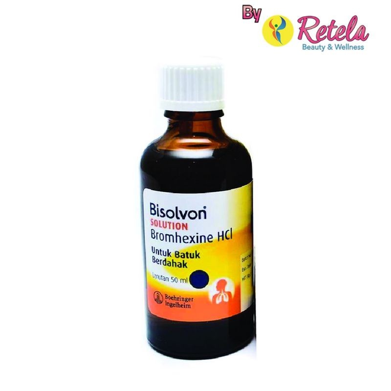 Jual BISOLVON SOLUTION 50 ML Untuk Batuk Dan Flu | Shopee Indonesia