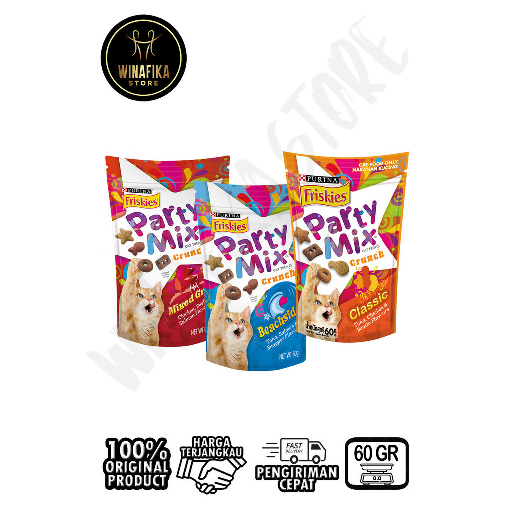 Jual SNACK KUCING PARTY MIX 60GR | Shopee Indonesia