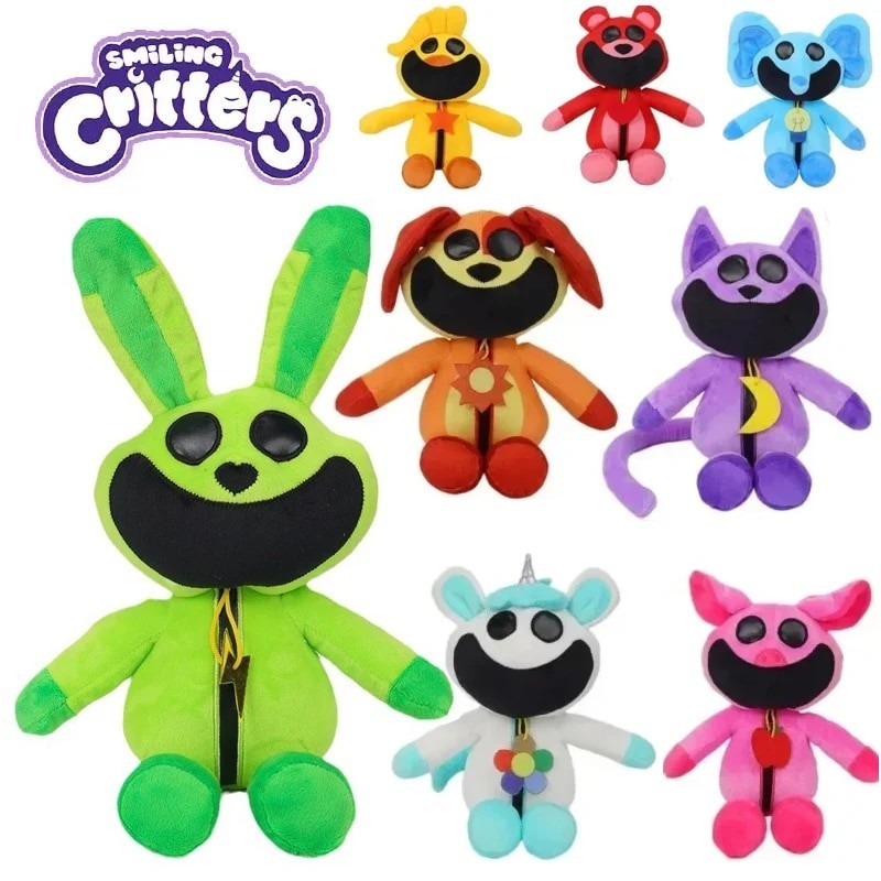 Jual Smiling Critters Plush Toy Smiling Critters Cat Nap Catnat Accion