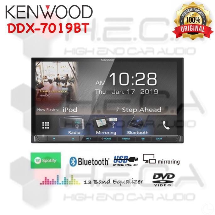 Jual Kenwood Ddx Bt Head Unit Double Din Ddx Bt Tape Audio