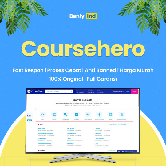 Jual COURSE HERO UNLOCK 1 BULAN | COURSEHERO | Shopee Indonesia