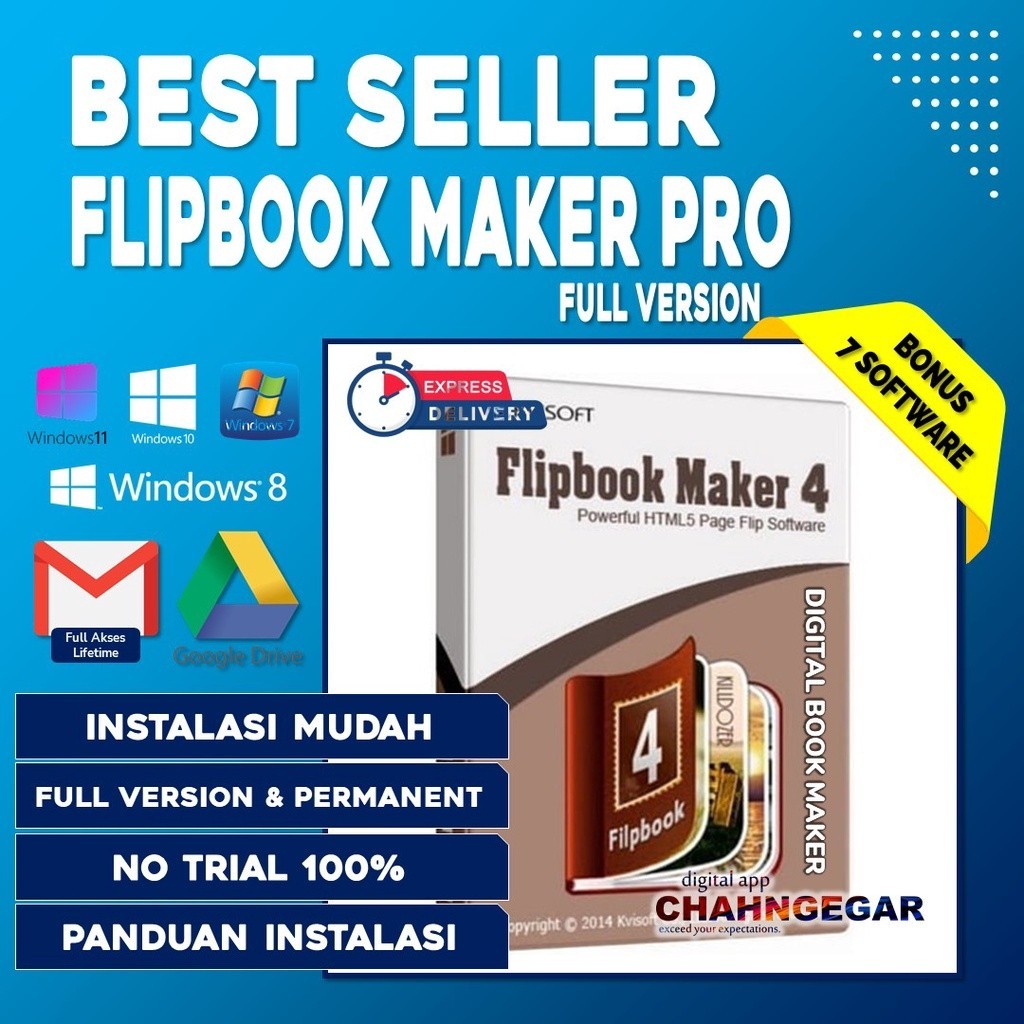 Jual Kvisoft FlipBook Maker Pro 4.3 Full Lisensi Lifetime Software ...