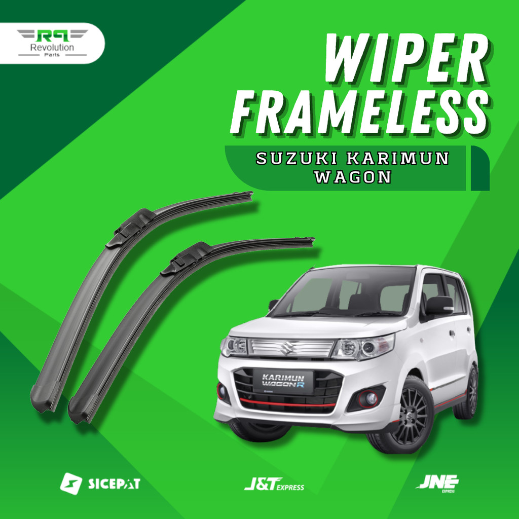 Jual Wiper Frameless Suzuki Karimun Wagon R Wiper Mobil Tanpa Rangka ...
