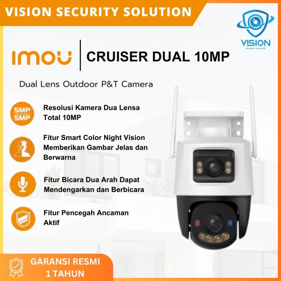 Jual IMOU IPC-S7XEP-10M0WED Outdoor IP CCTV Camera 10MP with WDR ...