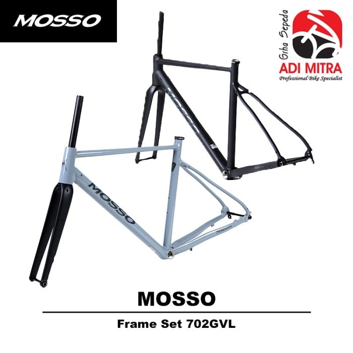 Jual Mosso Frame Set Sepeda Gravel 702GVL 700C Alloy Frame Carbon Fork ...