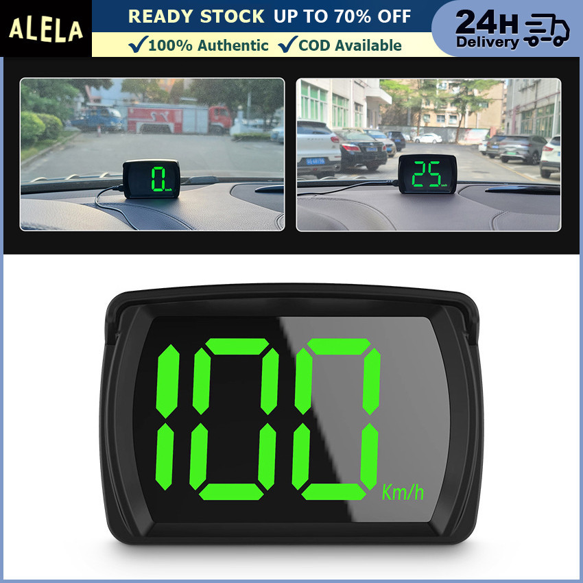 Jual Head Up HUD Display Mobil Dashboard USB LED Speedometer GPS ...