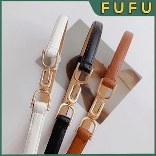 FUFU Ikat Pinggang Wanita Casual Gesper Wanita Sabuk Wanita Tali Ikat Pinggang Gaya Vintage Retro Fashion