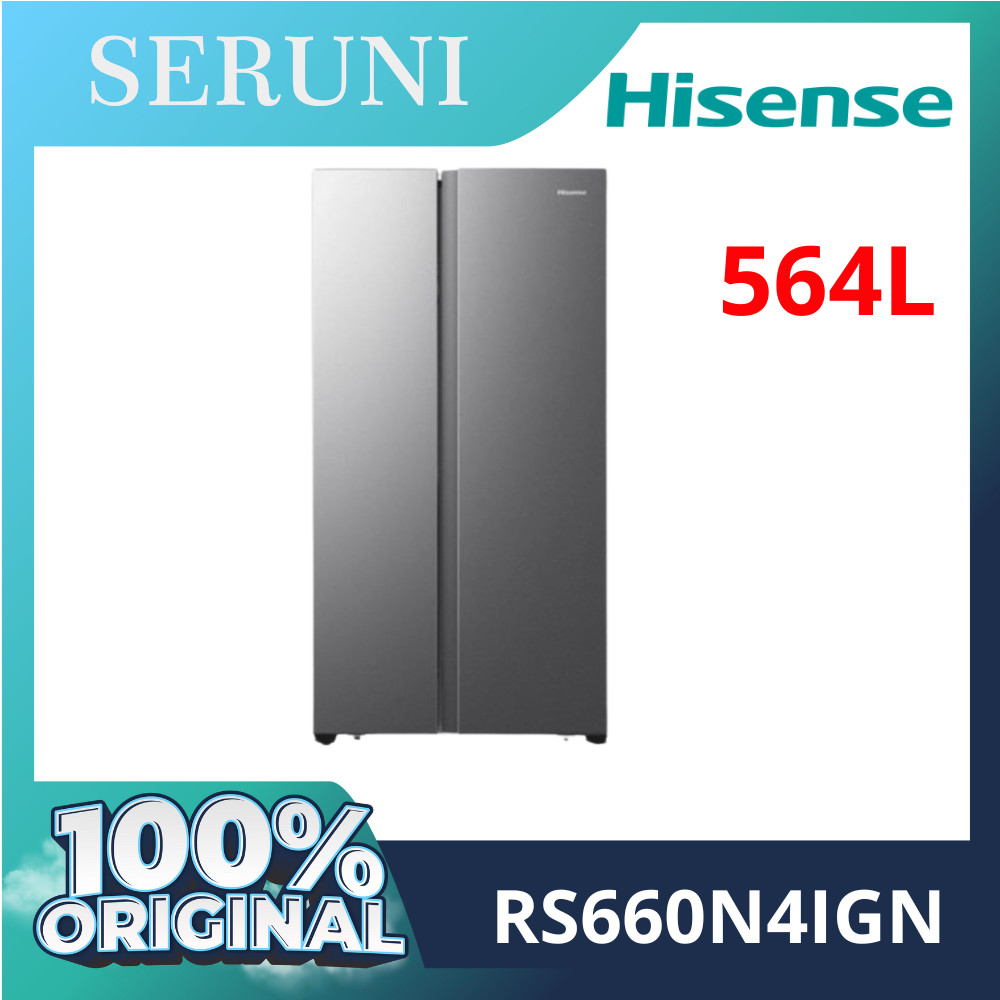 Jual Hisense Rs N Ign Kulkas Pintu Side By Side Liter Original